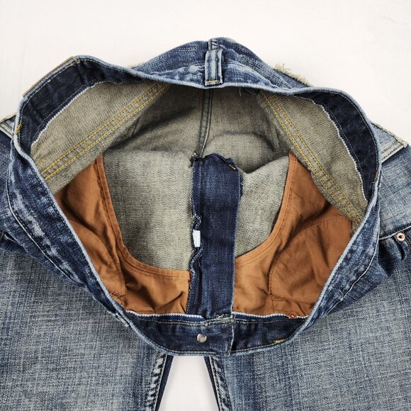 Urban Pipeline Urban Up Jeans Mens 38x30 Blue Loose Bootcut Denim - Picture 5 of 10